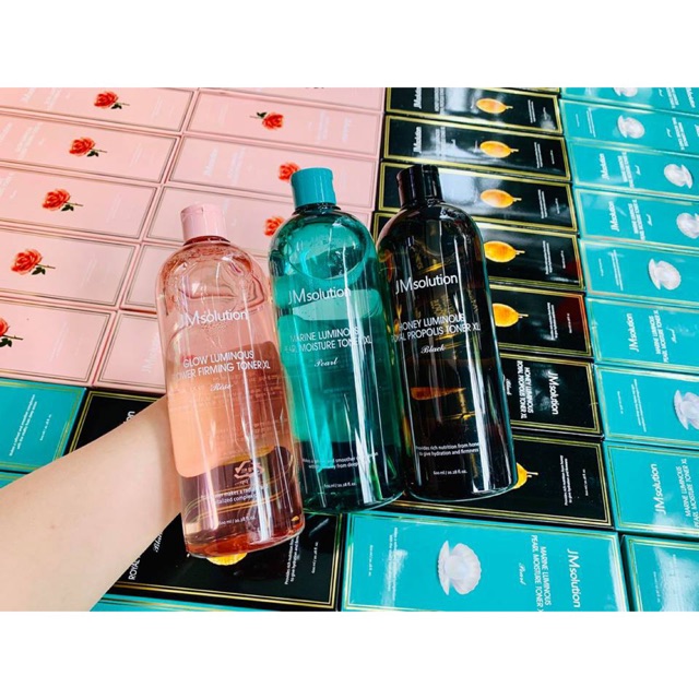 Nước Hoa hồng cân bằng JM solution marine luminous pearl deep moisture  toner XL pearl 600ml | BigBuy360 - bigbuy360.vn