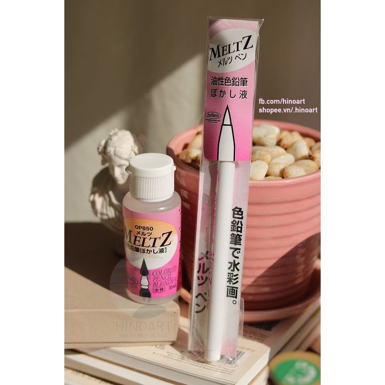 Bút Holbein Meltz Colored Pencil Blender / dung môi Meltz Squeeze Bottle (35ml)