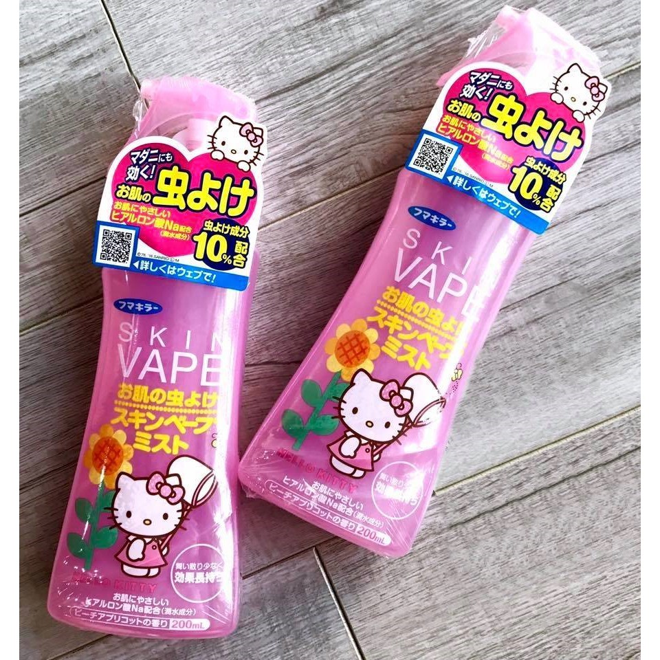 Xịt chống muỗi và côn trùng Skin Vape 200ml cho bé trên 6 tháng tuổi