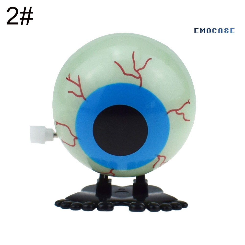 Đồ Chơi Lên Dây Cót Hình Đầu Lâu Kinh Dị Trang Trí Halloween