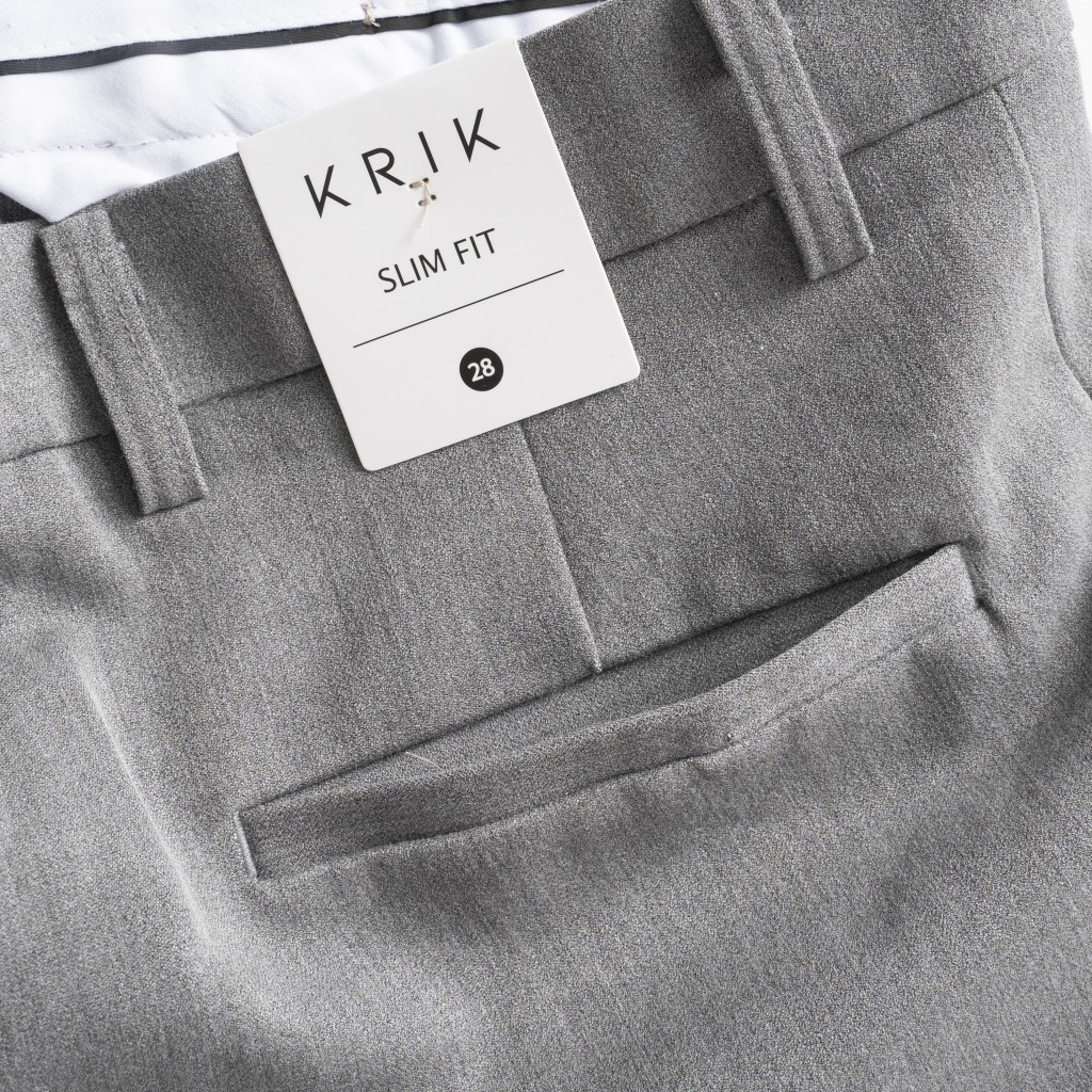 Quần Âu Nam KRIK Dáng Côn Chất Vải Mền Mịn Không Bai Không Xù 0477 | BigBuy360 - bigbuy360.vn