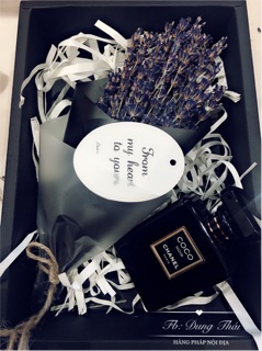 Hộp hoa Lavender Paris