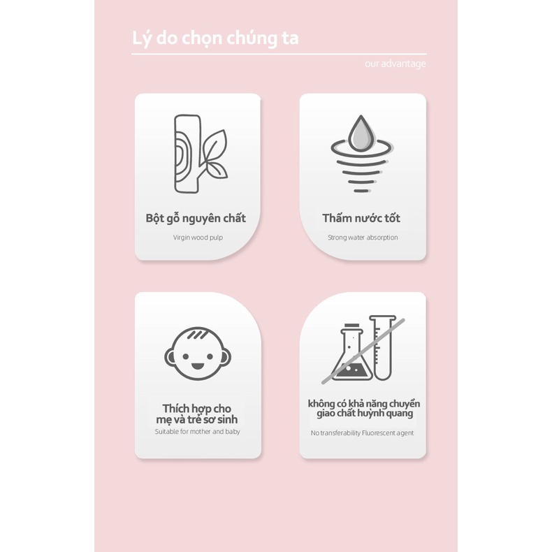 Khăn giấy rút Minibear thương hiệu của Nhật Bản