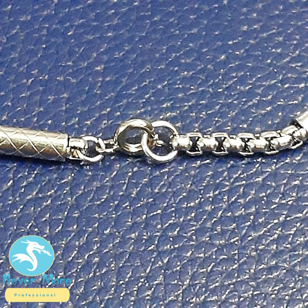 Lắc tay inox bông dừa bọc khoanh cách điệu khóa xịn siêu đẹp, chuẩn thời trang