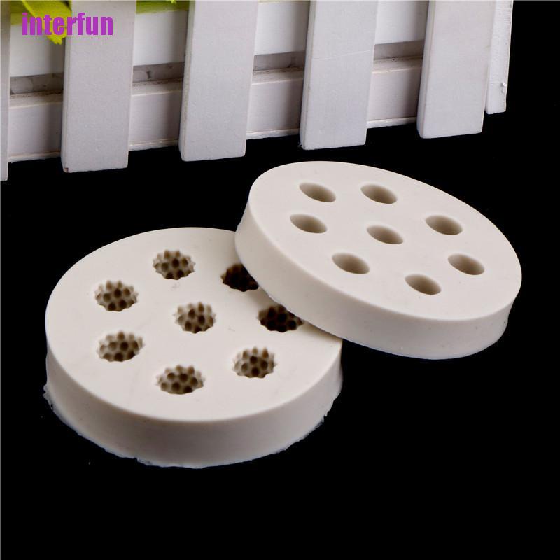 1 Khuôn Nướng Bánh Việt Quất 8 Lỗ Bằng silicone