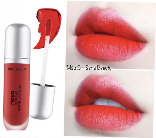 Son kem lì Novo Big Ultra HD Matte Lip Sena Beauty