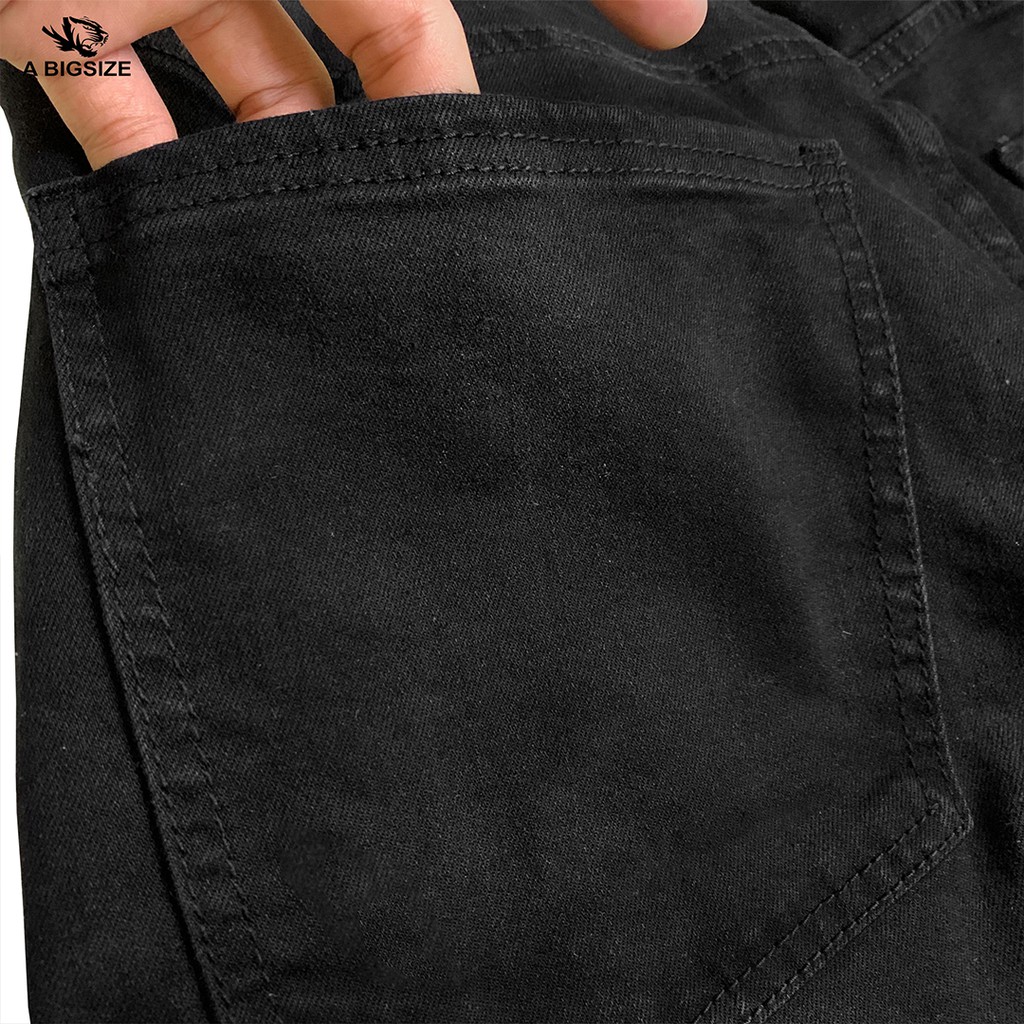 Quần Jean đen Túi hộp Bigsize từ 75 -130kg | BigBuy360 - bigbuy360.vn