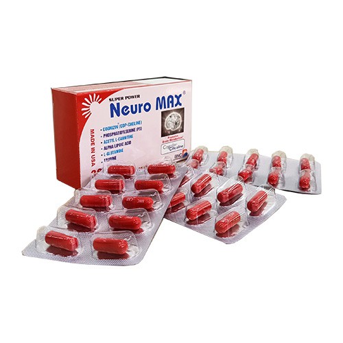 [CHÍNH HÃNG] Viên bổ não Super Powder Neuro Max