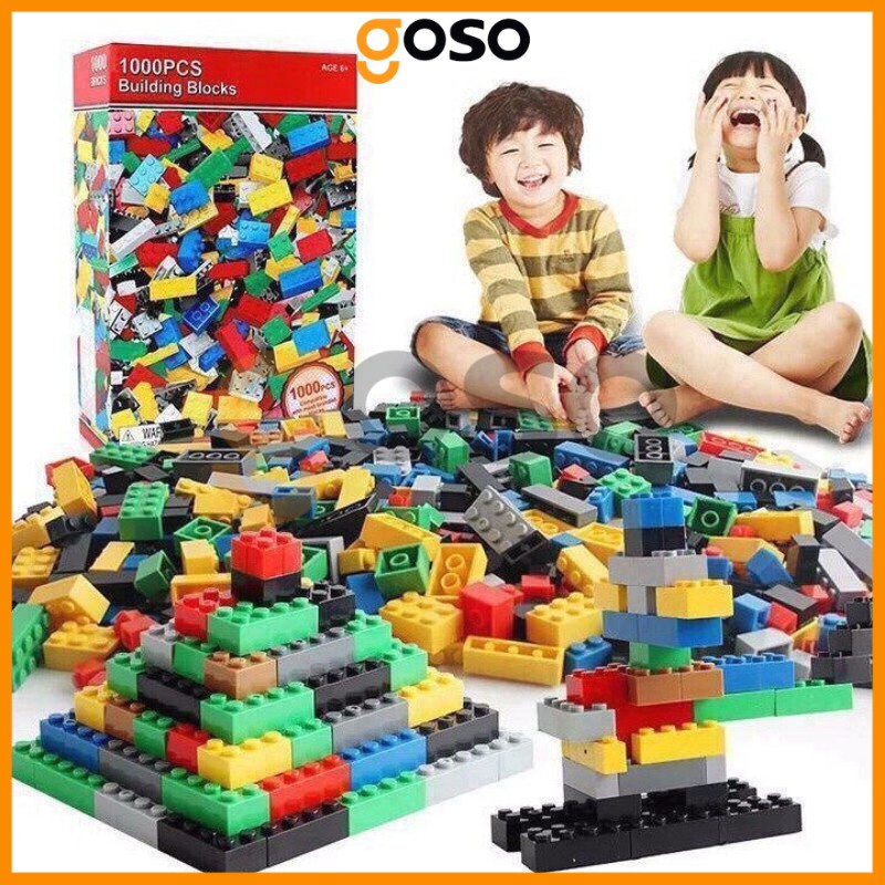 Bộ Đồ Chơi Xếp Hình Siêu Sáng Tạo 1000 Chi Tiết Cho Bé