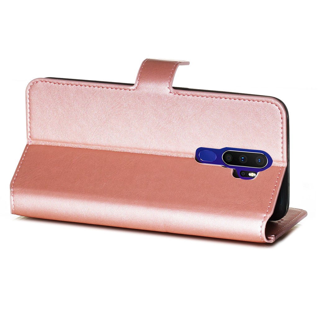 Ví Bao Da Điện Thoại Ốp Cho Oppo A17 A9 2020 A5 2020 A54 A74 A94 4G Realme 8 8 Pro Reno5 F Realme 5 Pro A5s A7 A12 Realme 10 4G PU Leather Flip Case