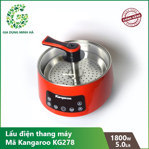 Lẩu điện thang máy Kangaroo 5L KG278/KG279 hàng chính hãng kèm video