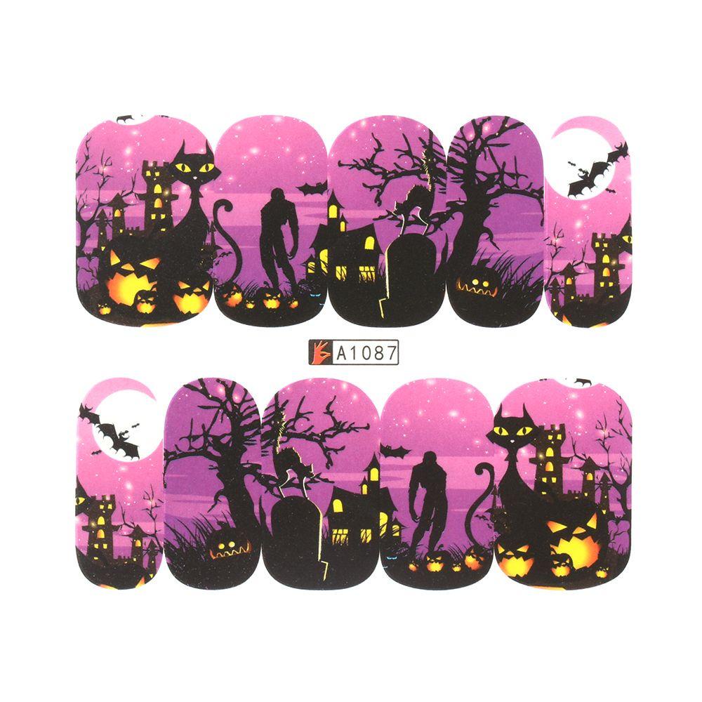 XIANTIN Set 48 Hình Dán Trang Trí Móng Tay Chủ Đề Giáng Sinh