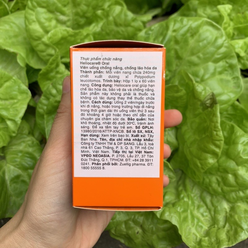 Viên uống chống nắng Heliocare 🌸Chính Hãng🌸 Heliocare Oral 60 viên | BigBuy360 - bigbuy360.vn