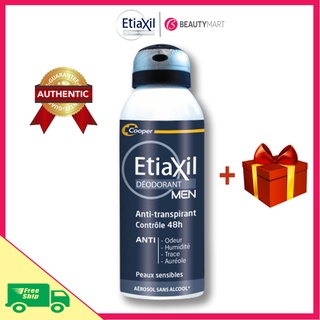 [Freeship+Tặng quà] Xịt khử mùi cơ thể cho nam Etiaxil Deodorant Men 48h chính hãng Pháp - BeautyMart