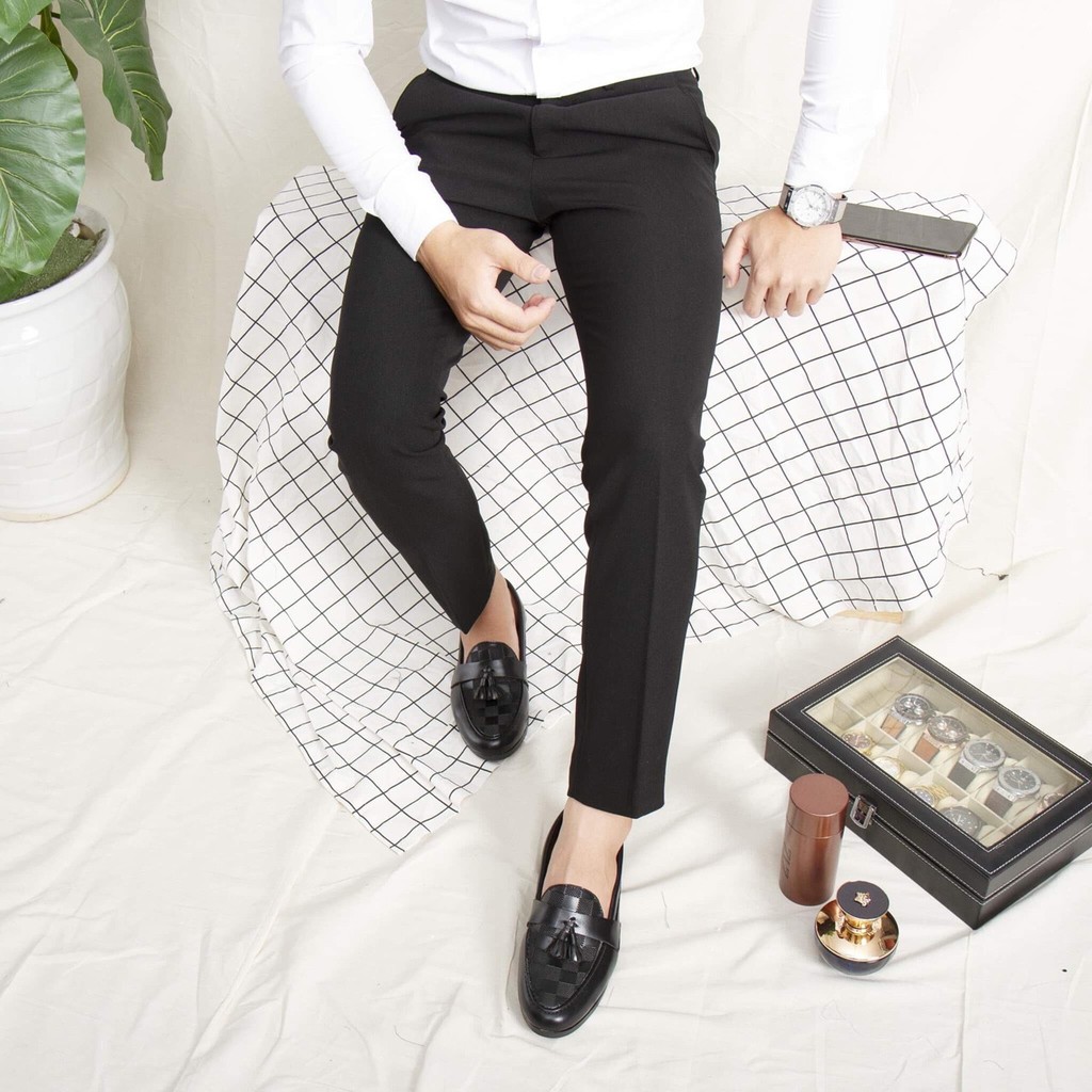 [Mã SKAMA06 giảm 8% TỐI ĐA 50K đơn250K] Quần âu nam vải trượt dáng ôm FAVITI QA58 | BigBuy360 - bigbuy360.vn