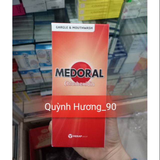 Nước súc miệng MEDORAL chai lớn 250ML