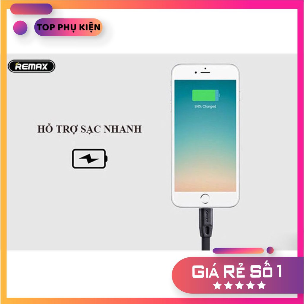 Cáp sạc Quick Charge & Data Cable Remax RC-001 - Bảo Hành 6 tháng Giá rẻ nhất shopee