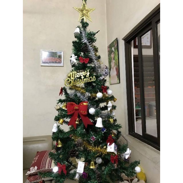 Combo cây thông noel 1m50 ( 145 phụ kiện)