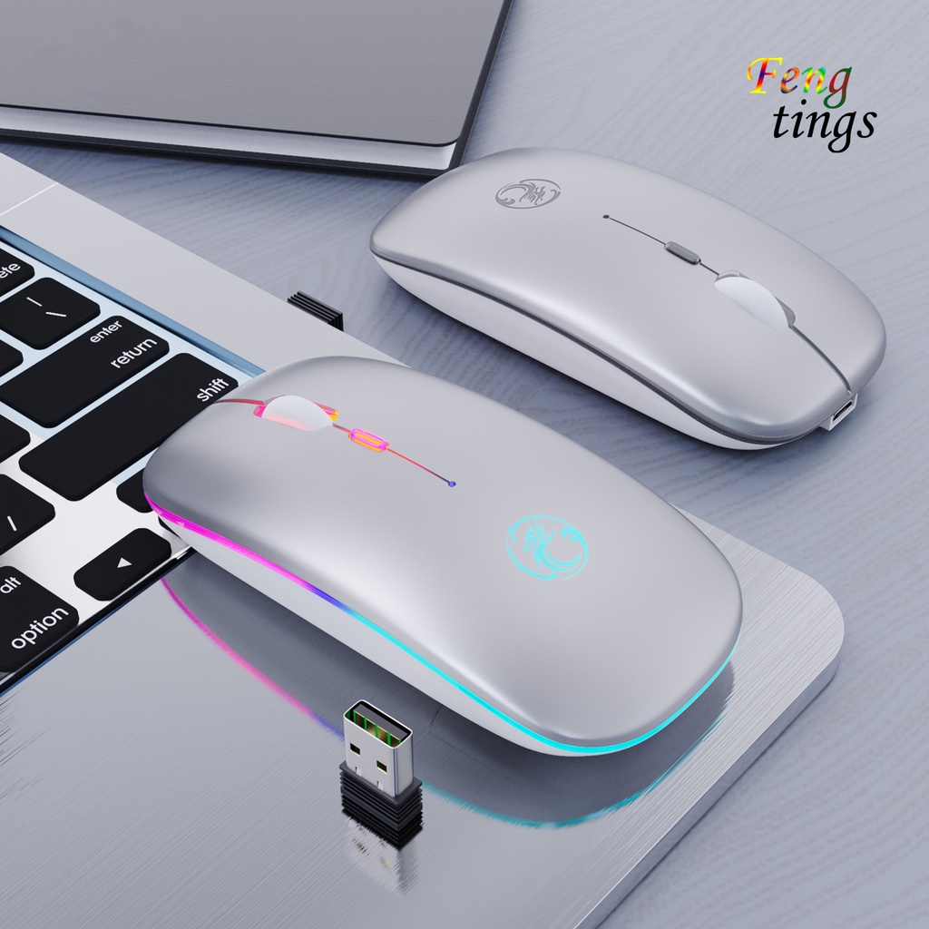 Chuột không dây Bluetooth Có Thể Sạc Lại IMICE E-1300