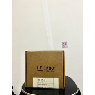 [Auth] nước hoa Le LABO Santal 33 full 100ml