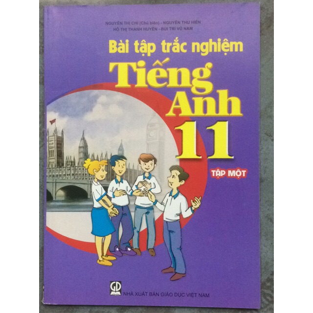 Sách - Bài tập trắc nghiệm Tiếng Anh 11 Tập 1