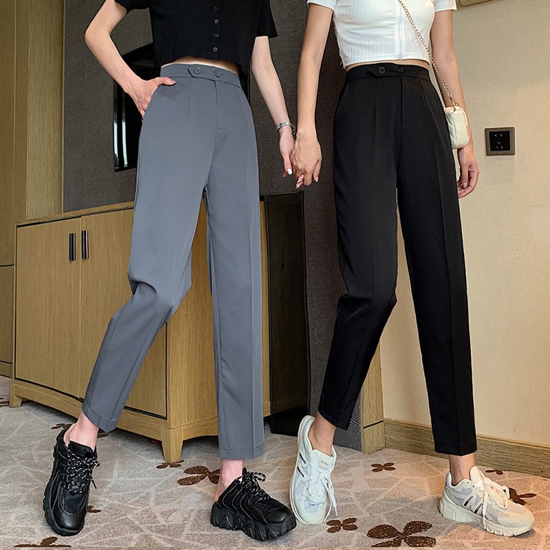 [ có sẵn ] Quần ỐNG SUÔNG 2 Màu Unisex (nửa lưng thun nửa lưng tây) | BigBuy360 - bigbuy360.vn