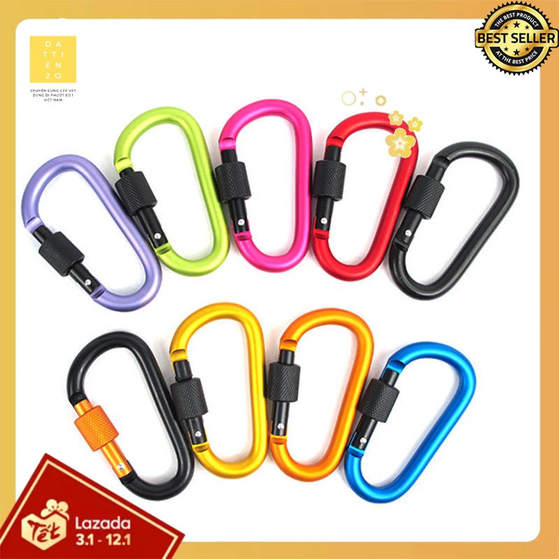 MÓC KHÓA CHỮ D NHÔM CAO CẤP TIỆN DỤNG