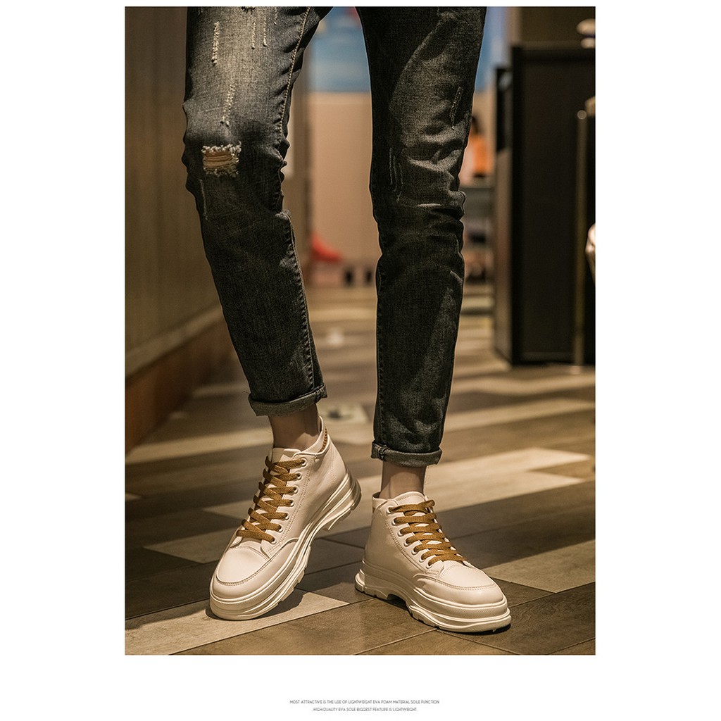 Giày sneaker nam cổ cao [FREESHIP] D850 shop ĐỊCH ĐỊCH chuyên giày bốt nam