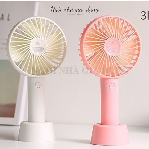 Quạt Mini Cầm Tay Hình Dễ Thương - QUẠT 3 CHẾ ĐỘ LOẠI 1