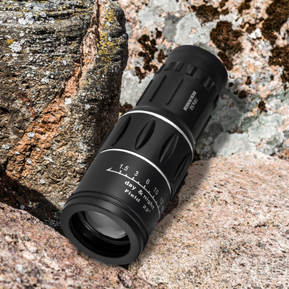 EKEZ 1500M/8500M 16×52 Ống Nhòm Một Mắt Màu Đen Kích Thước 45MM