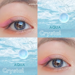 Kính áp tròng màu xanh trong Crystal Aqua Hàn Quốc