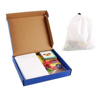 Bộ ghép hình Pattern block 155 miếng ghép