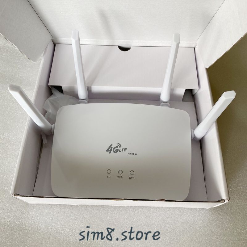 Bộ phát Wifi từ sim 4G - CPE N405 - 4 râu cực khỏe tốc độ 300Mps, 1 cổng Lan/Wan