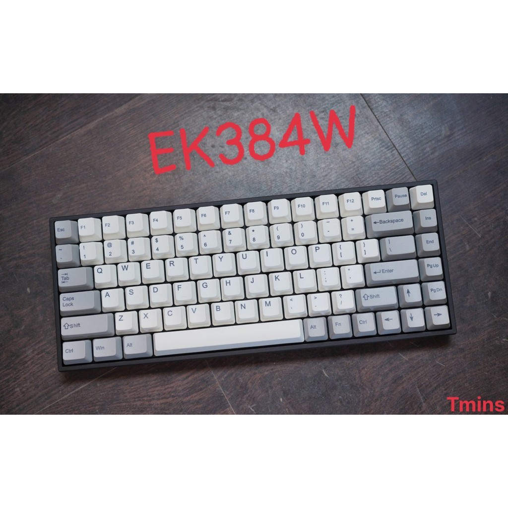 Phím cơ không dây E-dra EK384W Bluetooth 5.0 PBT DYE SUB - Hàng chính hãng Bảo hành 24 tháng