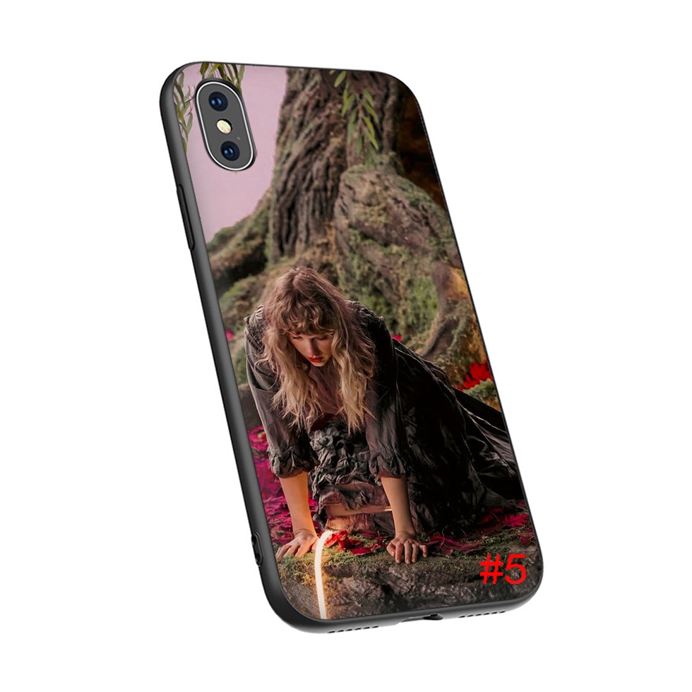 Ốp điện thoại nhựa TPU mềm LL85 họa tiết taylor swift cho iPhone 5 5S 6 6S 7 8 Plus X XS Max XR SE 2016 2020