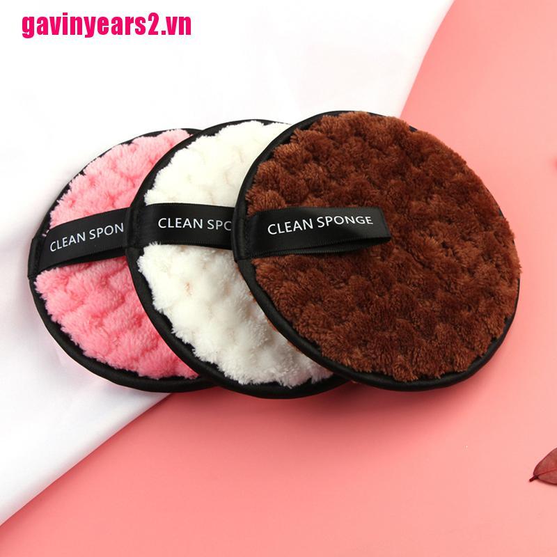 [GAV2]Microfiber cloth pads dirt remover towel facial face cleansing makeup cloth