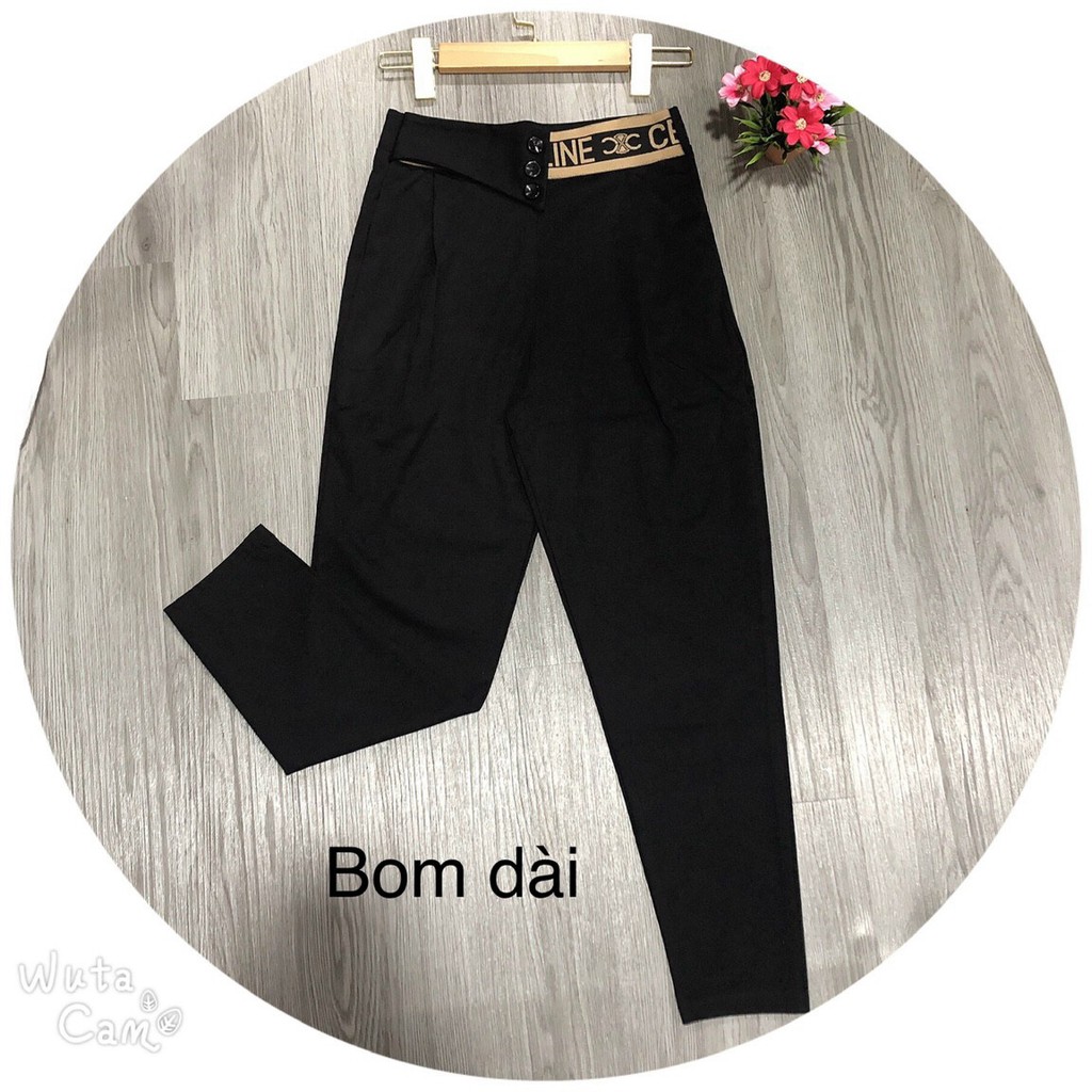 Quần Boom 💖[FREESHIP]💖 Quần Baggy Boom Dài Cạp Chữ Chất Umi HÀN cao cấp | BigBuy360 - bigbuy360.vn