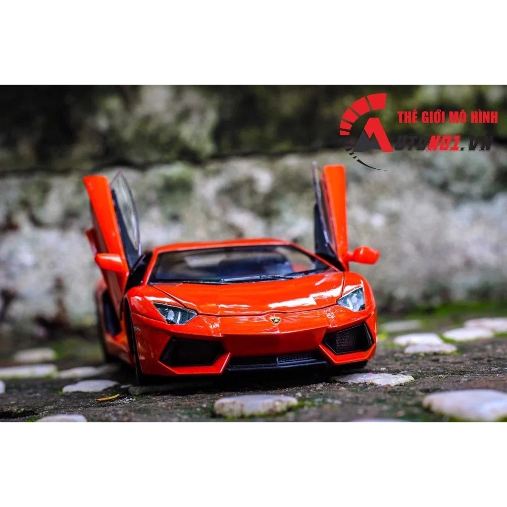 Mô hình xe Lamborghini Aventador Lp700-4 1:24 Welly 4650