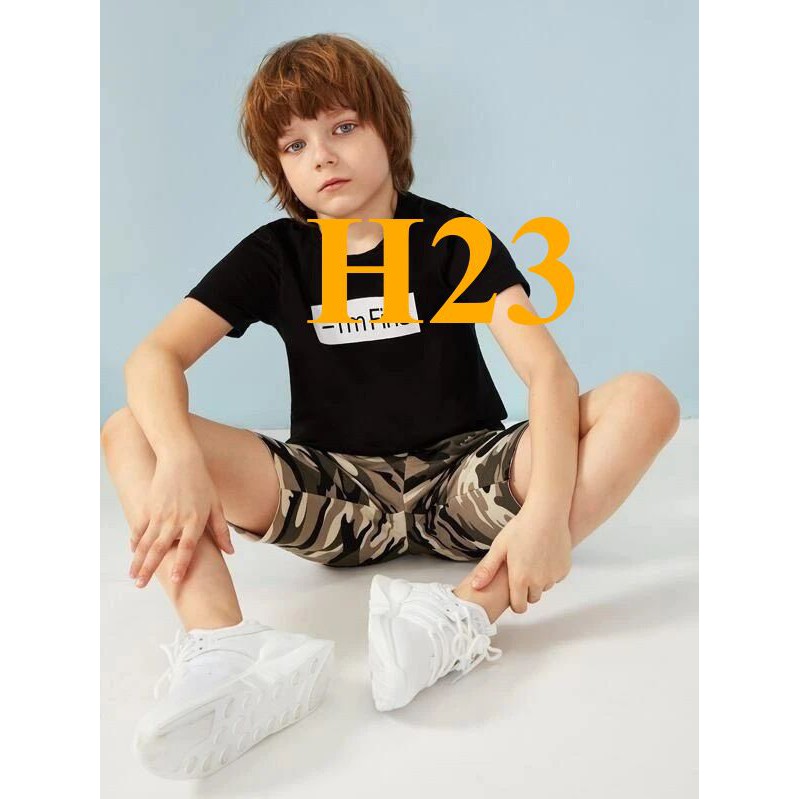 * Mã H23: Bộ bé trai GAP vải cotton xuất dư đẹp và co dãn (BC 6681)