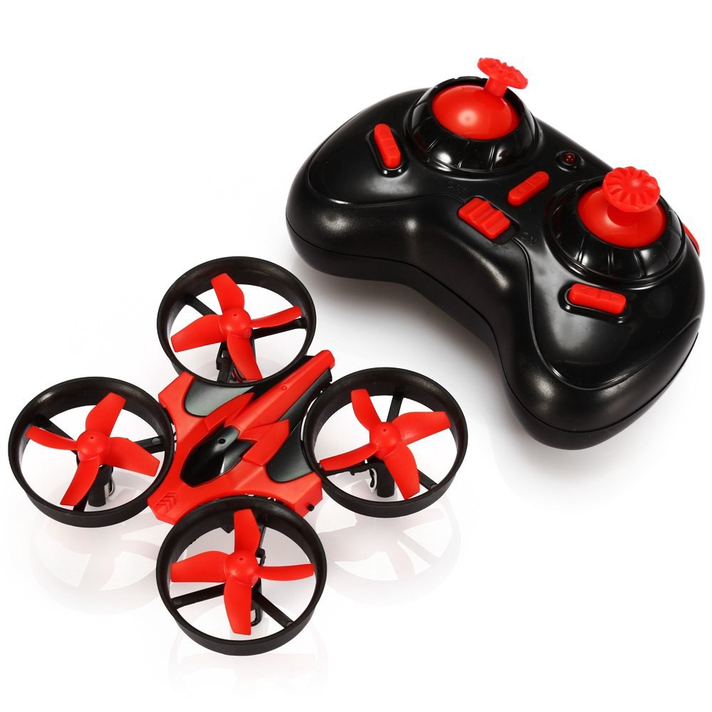 Máy bay Drone 4 cánh điều khiển từ xa Eachine E010 Mini 2.4G RTF 4CH 6 trục có chế độ không đầu