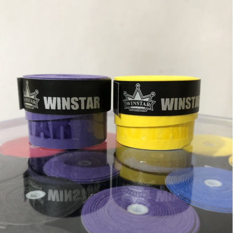 Combo5 Chiếc Quấn Cán Winstar VG002, Cuốn Cán Vợt Cầu Lông Chống Trơn (Giao Màu Ngẫu Nhiên)