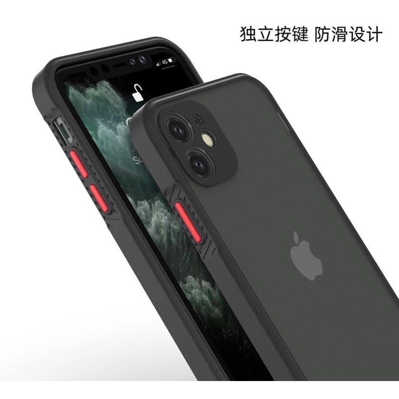 ỐP Nhám ✌Viền Vuông Giả IPhone 12  ❌Mã : 7 / 7P / X / Xmax / 11 (6.1) / 11 (6.5) | BigBuy360 - bigbuy360.vn