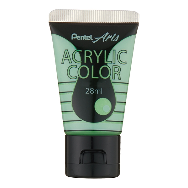 Tuýp Màu Vẽ Acrylic Pentel 28ml WA2-T156 - Metallic Yellow Green