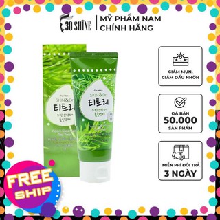 Sữa Rửa Mặt Tràm Trà Skin Dr Tea Tree 80g - Dành cho da mụn, da dầu, dưỡng ẩm trắng da - 30Shine phân phối chính hãng