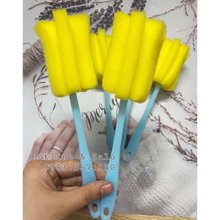 Dụng cụ cọ rửa cốc chén bình sữa bằng bọt biển