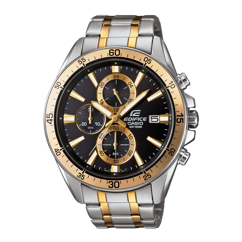 Đồng hồ nam Casio edifice chính hãng EFR-546, dây kim loại.