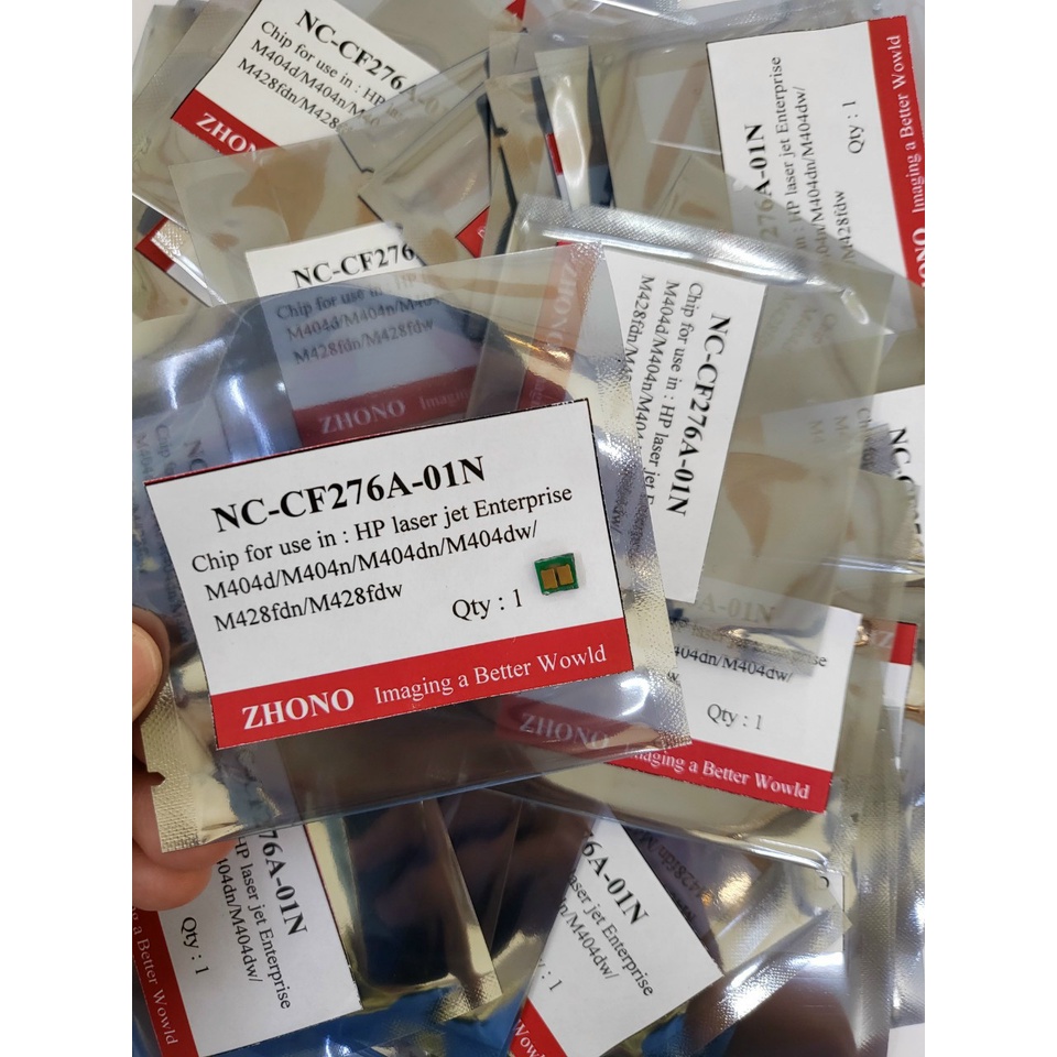Chíp HP 76a, chíp hộp mực máy in HP Pro 404n, 404d, 404dn, 404dw, MFC M428fdn, M428fdw, M304, CF276a