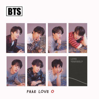 (6 mẫu) Card bts Chữ ký trong ảnh album idol Hàn quốc in hình đẹp