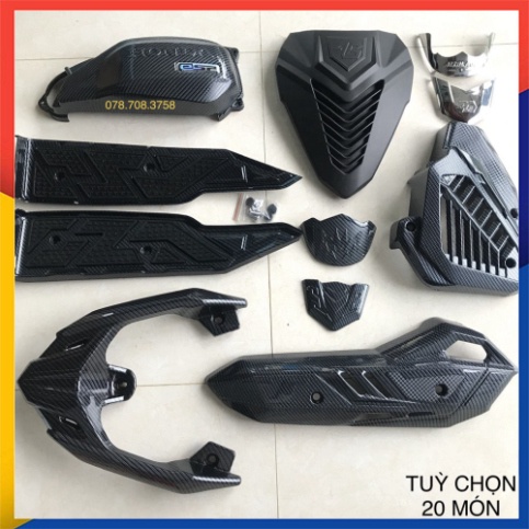 ốp xe AIR BLADE 2020 carbon artistar