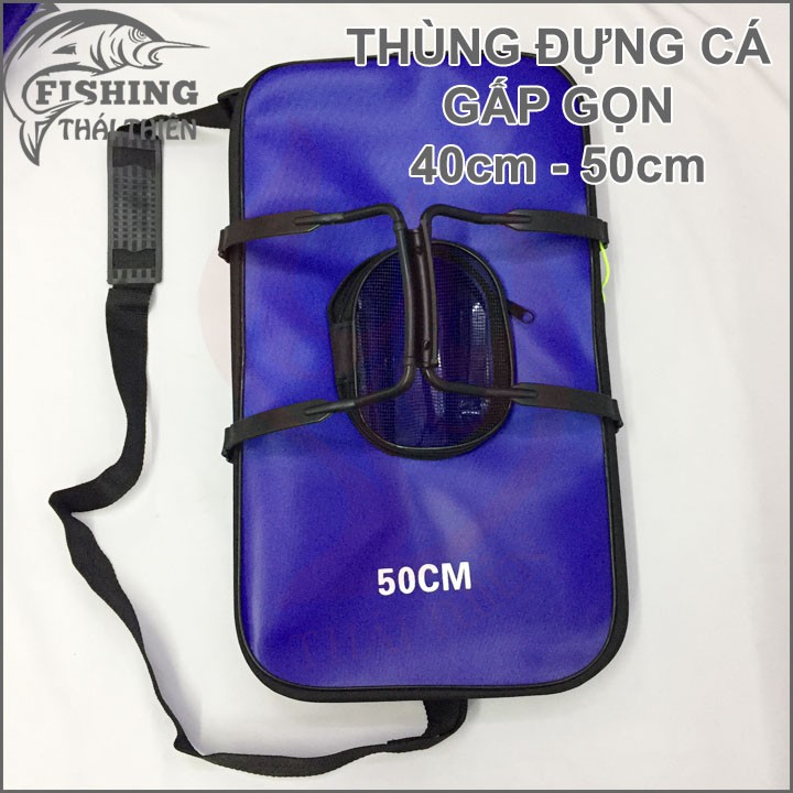 Thùng đựng cá Coastline gấp gọn tiện lợi đi câu 45cm